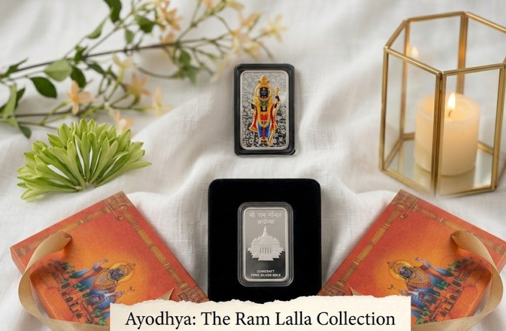 Shri Ram Ji Divine Silver Ingot Box